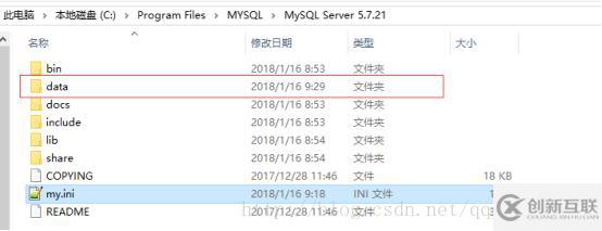 mysql5.7.21解壓版安裝配置的示例分析