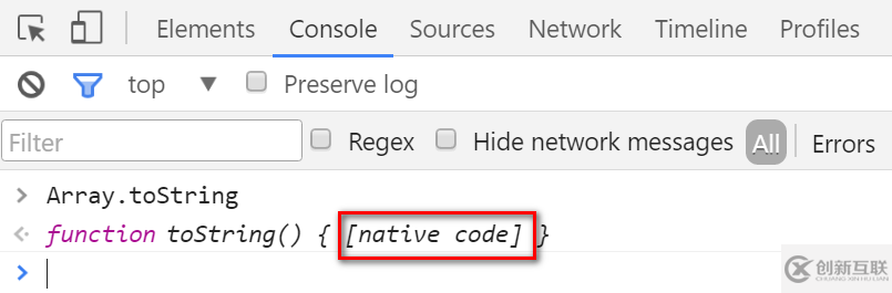 如何使用Chrome開發(fā)者工具研究JavaScript里函數(shù)的原生實(shí)現(xiàn)