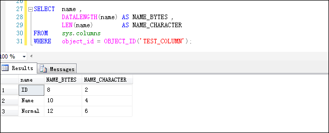 SQL Server如何查找表名或列名中包含空格的表和列