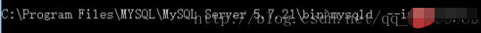 mysql5.7.21解壓版安裝配置的示例分析