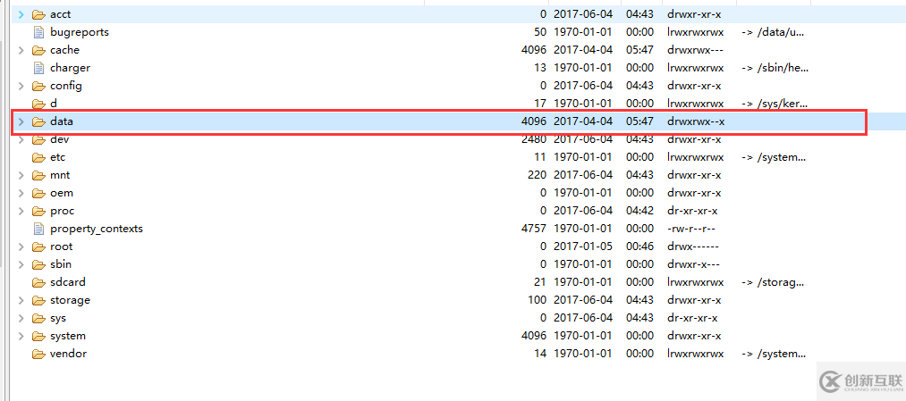 解決Android studio中關(guān)于模擬器的/data目錄不能顯示的問題