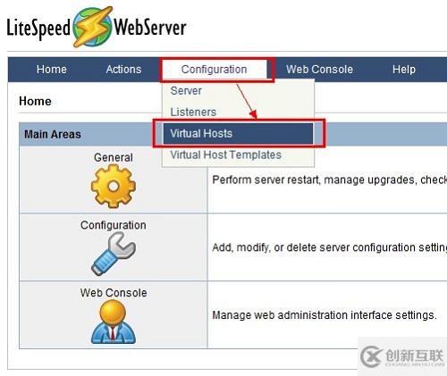 LiteSpeed如何添加虛擬主機(jī)+支持htaccess