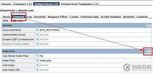 LiteSpeed如何添加虛擬主機(jī)+支持htaccess