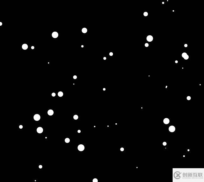 HTML5的canvas制作雪花飄落特效