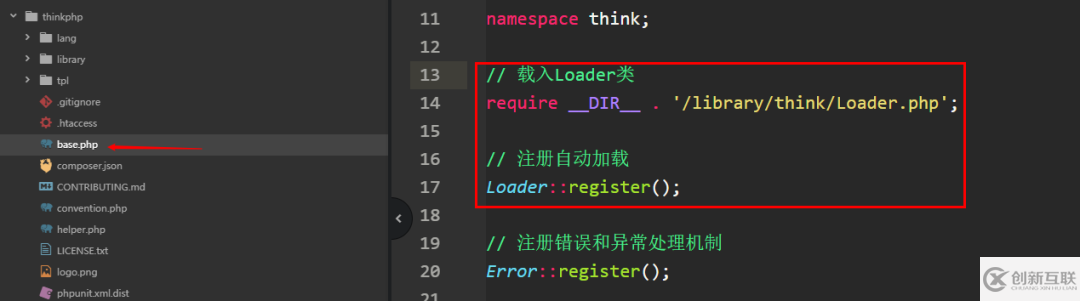 ThinkPHP自動(dòng)加載Loader源碼分析以及加載類的簡(jiǎn)介