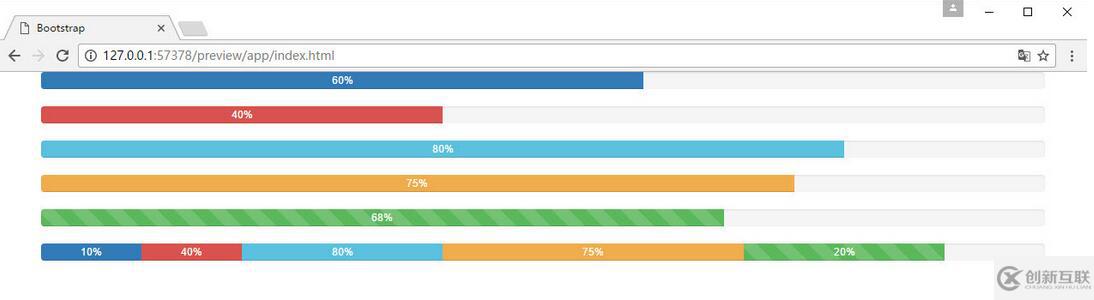 Bootstrap進(jìn)度條學(xué)習(xí)使用