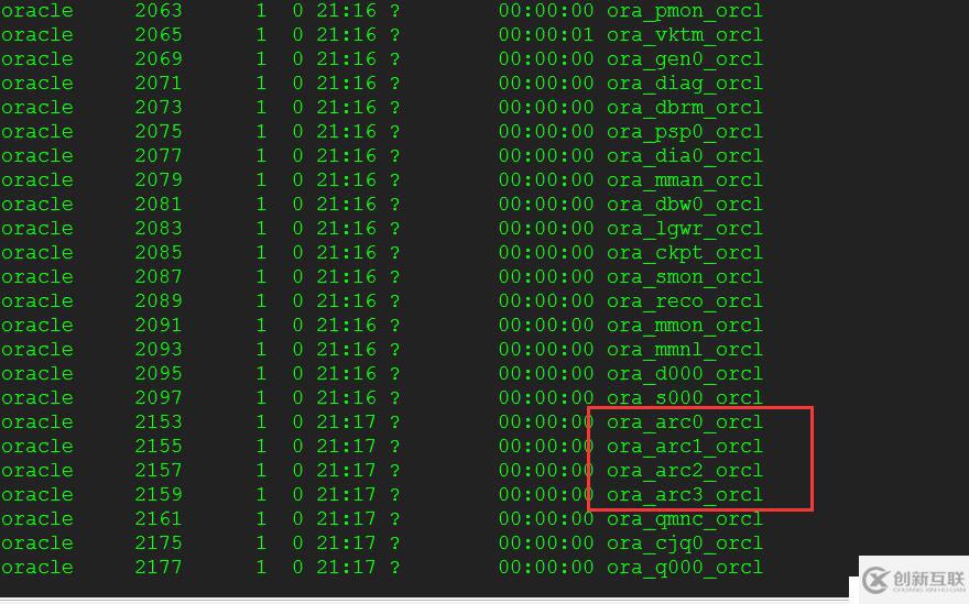 oracle 11g的歸檔開(kāi)啟和關(guān)閉