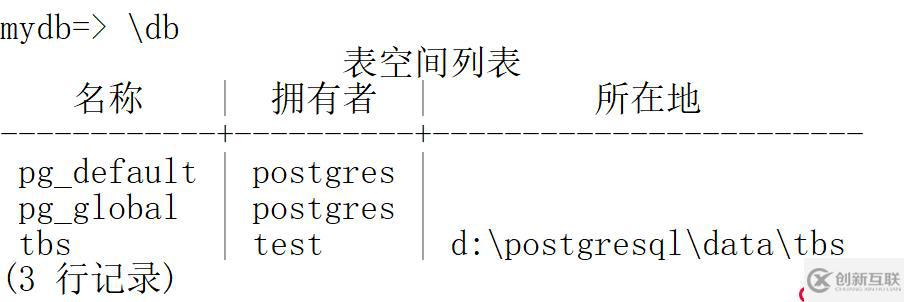 psql元命令操作