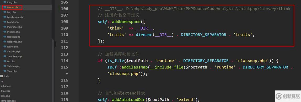 ThinkPHP如何自動加載Loader源碼