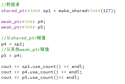 C++11智能指針weak_ptr怎么使用