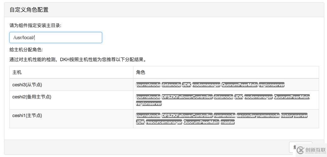 Hadoop集群環(huán)境搭建步驟說明