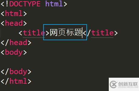 怎么設置html網(wǎng)頁標題