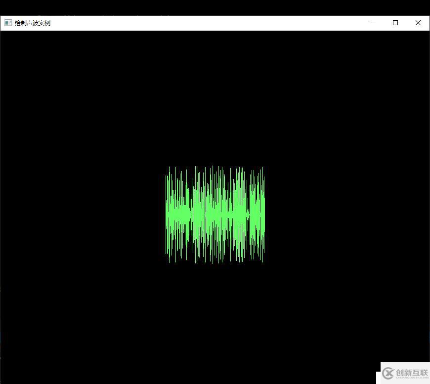 QT繪圖四：繪制模擬聲波