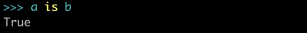 如何理解Python中的'=='與'is'操作符