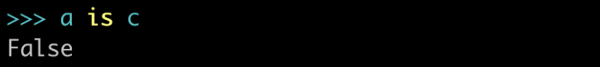 如何理解Python中的'=='與'is'操作符