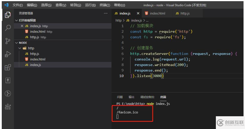 怎么使用Node.js搭建HTTP服務(wù)器