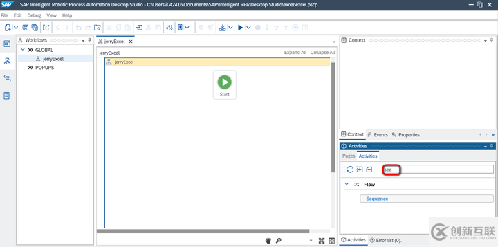 怎么使用SAP Intelligent Robotic Process Automation自動操作Excel