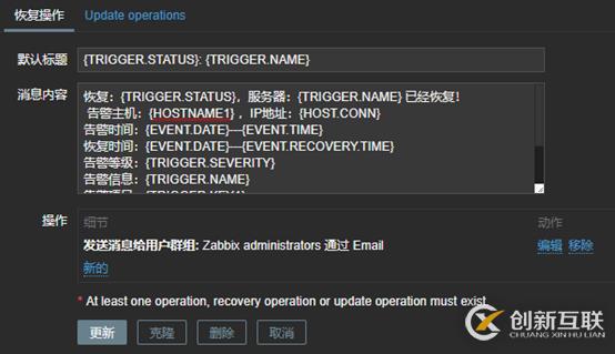 如何配置zabbix實(shí)現(xiàn)郵件警告效果？