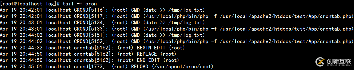 如何使用Linux下的Crontab日志