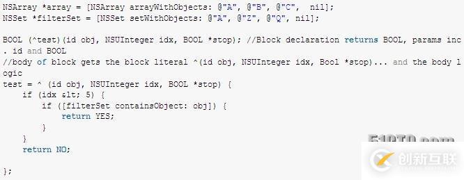 iOS培訓(xùn)篇——iOS中Block的使用方法