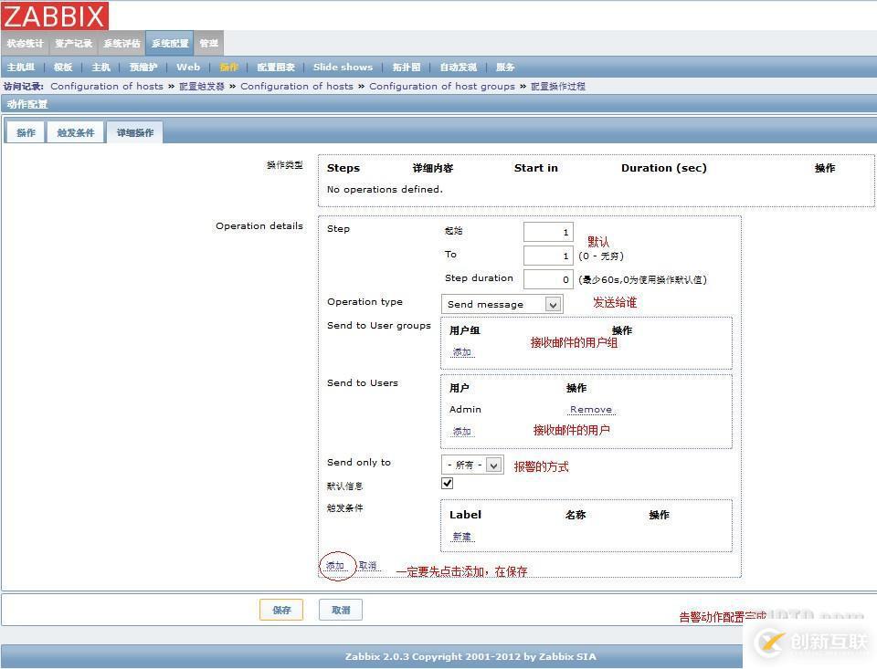 Zabbix郵件報(bào)警