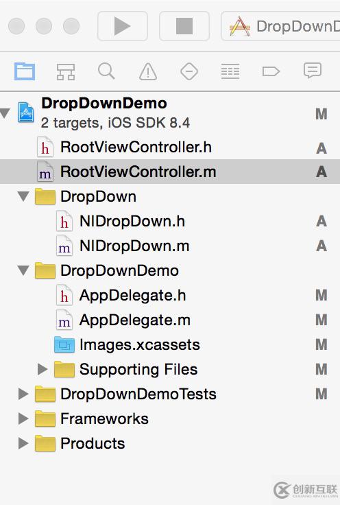 iOS如何實(shí)現(xiàn)DropDown下拉按鈕效果