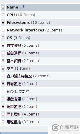 Zabbix監(jiān)控進(jìn)程日志的配置過程