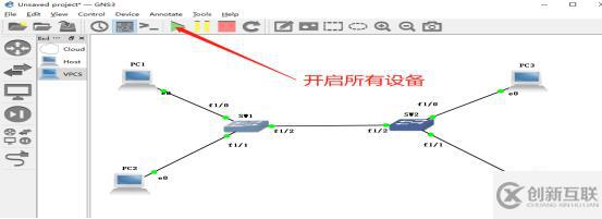 通過Trunk鏈路實現(xiàn)跨VLAN的通信