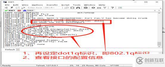 通過Trunk鏈路實現(xiàn)跨VLAN的通信