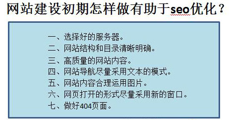 網(wǎng)站建設(shè)初期怎樣做有助于seo優(yōu)化？