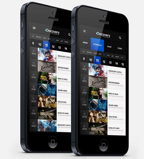 Discovery Channel UI界面設(shè)計