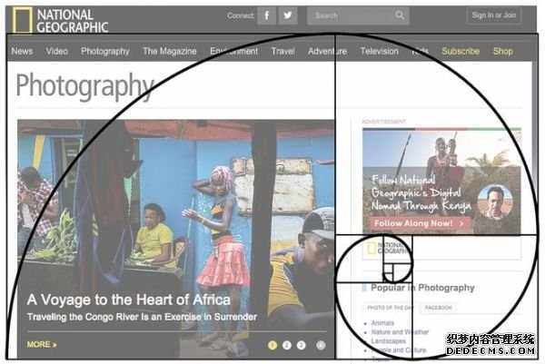 干貨分享: 幾何設(shè)計(jì)學(xué)原理の黃金分割在網(wǎng)頁(yè)設(shè)計(jì)中的應(yīng) 做網(wǎng)站工資高嗎